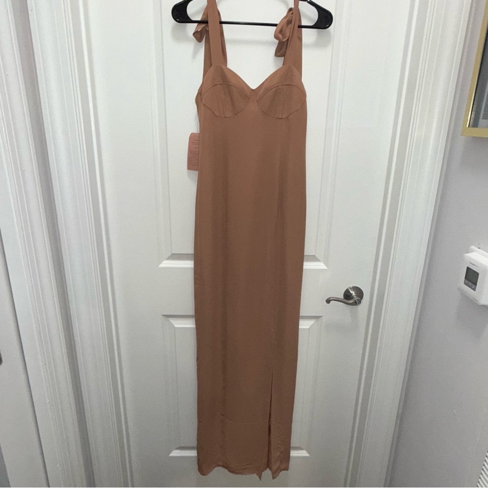 NWT Anthropologie BHLDN Sienna Color Formal Dress
